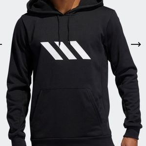 Addidas mens logo hoodie